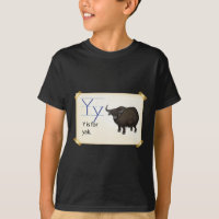 A letter Y for yak