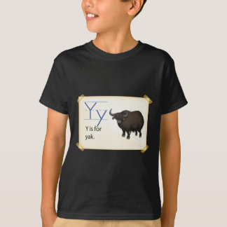 A letter Y for yak T-Shirt