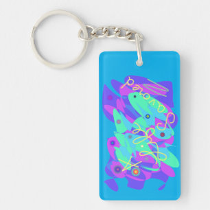 A Life Savoured! 🌸 Key Ring