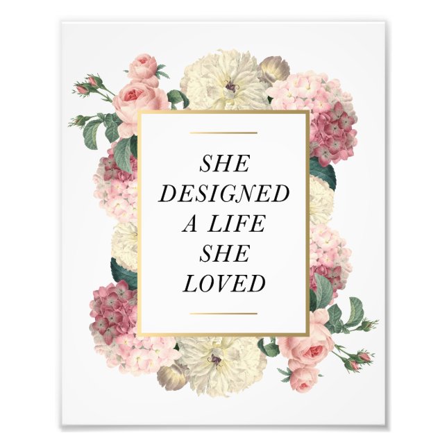 A Life She Loved | Art Print (Front)