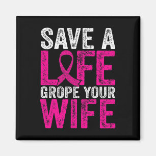 A Life Wife Fun Breast Cancer Awareness Magnet