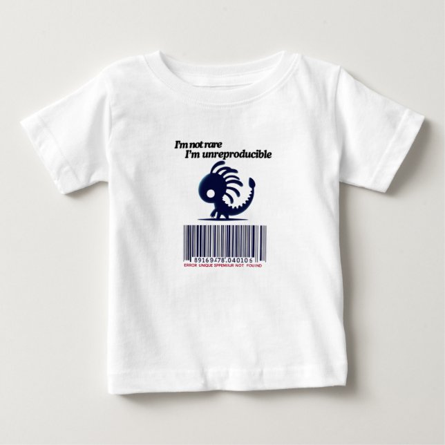A Lifeform That Cannot Be Replicated Baby T-Shirt (Front)