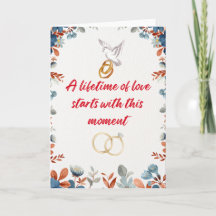 A lifetime of love starts with this moment