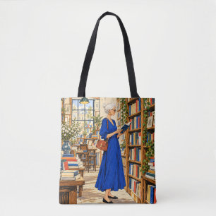 A Lifetime of Stories Book Lover Tote Bag