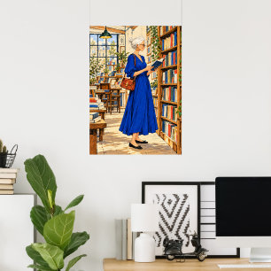 A Lifetime of Stories Book Lover Tote Bag Poster