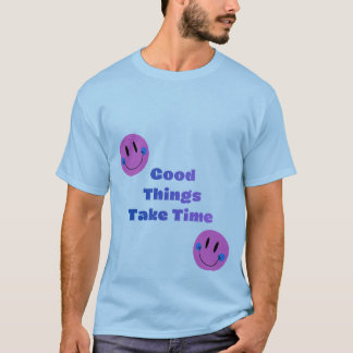 a light blue half seleeves t.shirt T-Shirt
