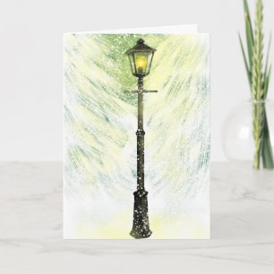 A Light in the Winter Holiday Greeting Card