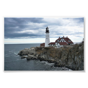 A Light To Sea Photo Print
