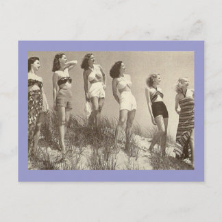 A Line of Beauties Postcard