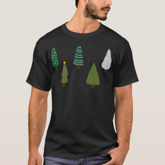 A Line Of Christmas Trees T-Shirt