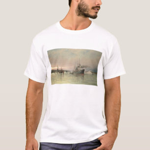 A Liner and Other Shipping before the Statue of Li T-Shirt