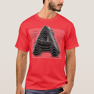 A lines letter T-Shirt
