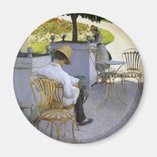 A Literary Escape: Readers Lost in an Orange Grove Magnet