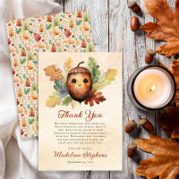 A Little Acorn Fall Baby Shower