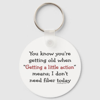 A Little Action For Seniors Key Ring