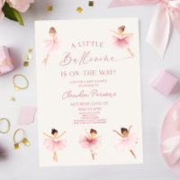 A Little Ballerina Is On The Way! Baby Shower