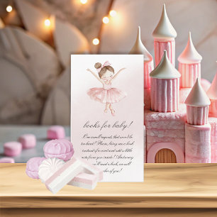 A Little Ballerina Watercolor Books for Baby Enclosure Card