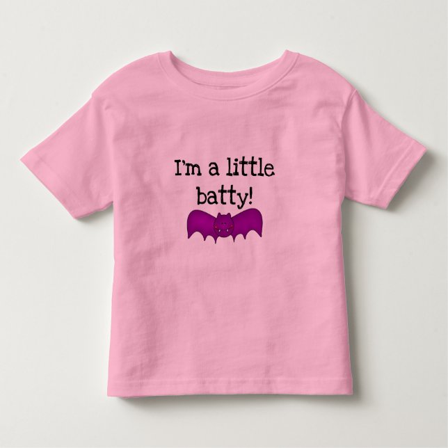 A Little Batty Halloween T-shirts and Gifts (Front)