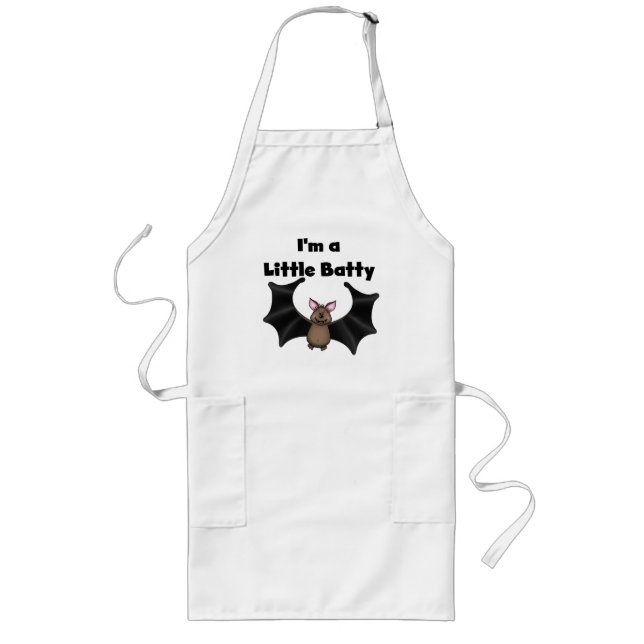 A Little Batty Long Apron (Front)