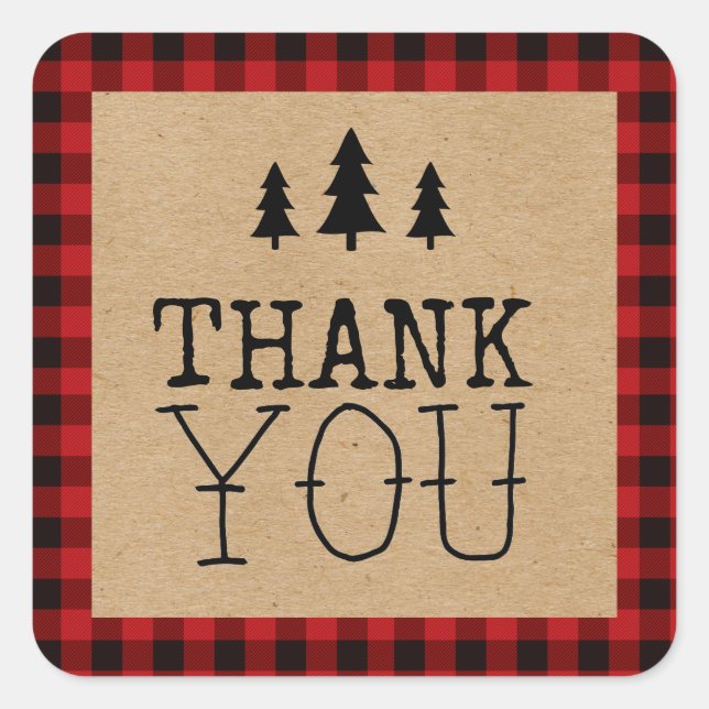 A Little Bear Is On The Way Square Sticker (Front)