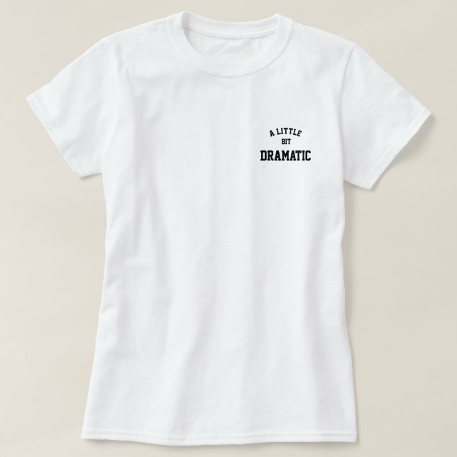 A little bit *customised* pocket placement T-Shirt (Design Front)