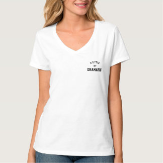 A little bit *customized* pocket placement v-neck T-Shirt