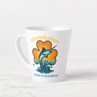 A Little Bit of Luck In Every Cup Latte Cup
