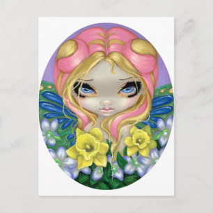 "A Little Bit of Spring" Postcard
