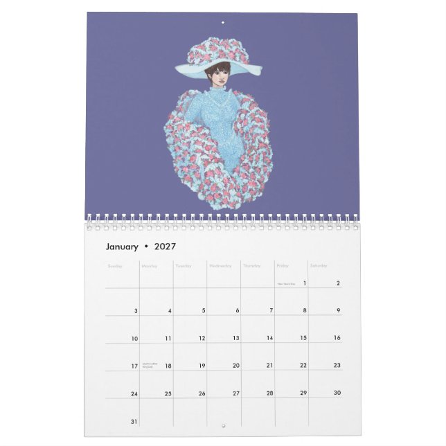 A little bit of this and a little bit of that calendar (Jan 2027)