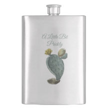 A Little Bit Prickly Pear Flask 