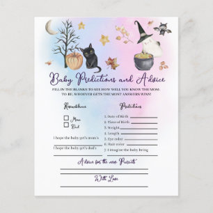 A little boo, Advice for new Parents Game.