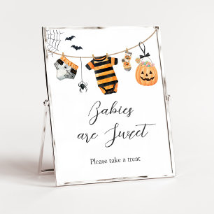 A Little Boo Clothesline Babies are Sweet Sign