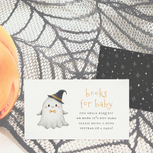 A Little Boo Cute Halloween Books For Baby Enclosure Card