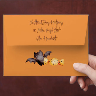 A Little Boo Halloween Baby Shower Envelope