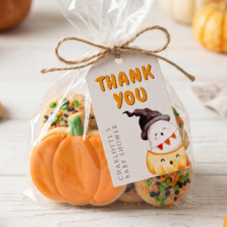 A Little Boo Halloween Baby Shower Gift Tags