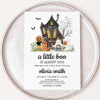 A Little Boo Haunted Halloween Baby Shower