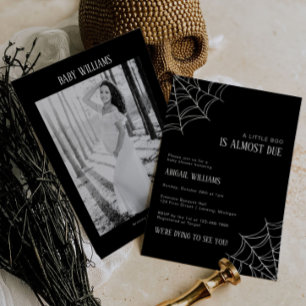 A Little Boo is Almost Due Baby Shower Invitation