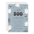 A Little Boo is Almost Due Baby Shower Invitation