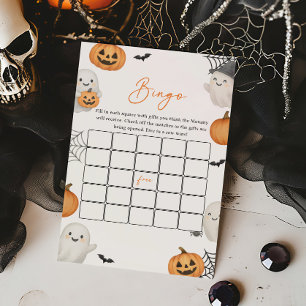 A Little Boo Pumpkin Halloween Bingo Game