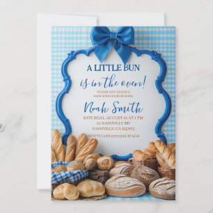 A Little Bun Is in the Oven Baby Shower Invitation