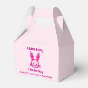 A Little Bunny Is On Her Way Favour Box