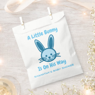 A Little Bunny Is On His Way Favour Bag