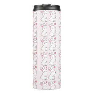 A Little Bunny Made of Feelings Thermal Tumbler