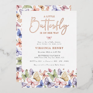 A Little Butterfly Baby Shower