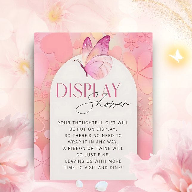 A Little Butterfly is on way Display Baby Shower (Creator Uploaded)