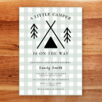 A Little Camper is on the way Baby Shower