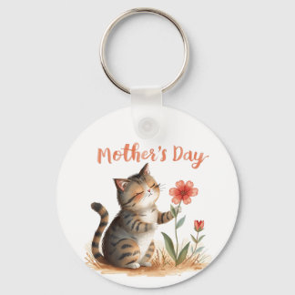 A Little Cat’s Gift for Mum Key Ring
