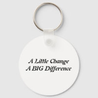 A Little Change A BIG Difference