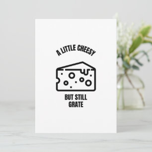 A little cheesy funny cheese pun jokes save the date