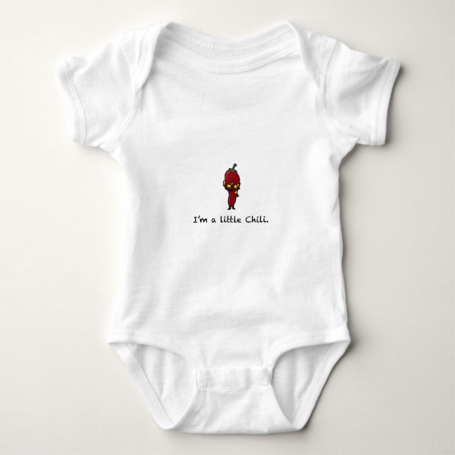 A Little Chilli Baby Bodysuit (Front)